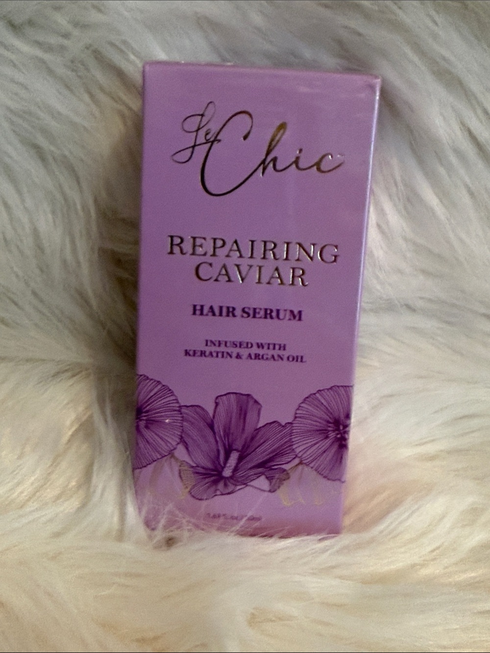 Le Chic Repairing Caviar Hair Serum - Purple